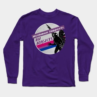 Bi Pride Mothman Long Sleeve T-Shirt